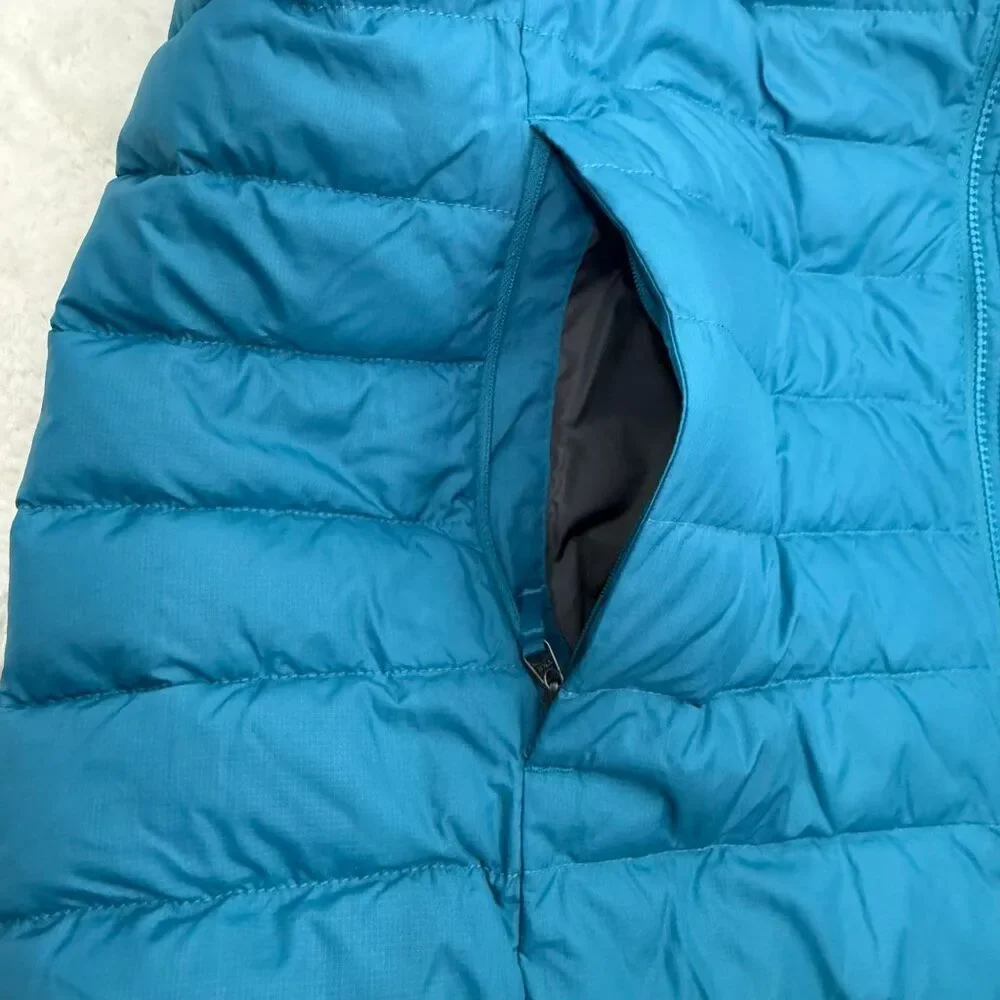The North Face Men’s Minoqua Down Jacket in Digital Steel Deep Teal Regular Fit